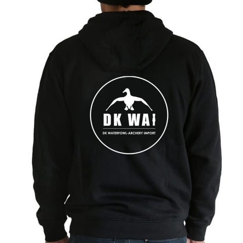 DK WAI Hættetrøje med lynlås
