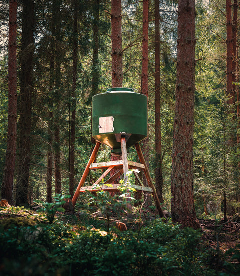 Foderautomat 1000 liter med FeedCon fra Nordic Gamekeeper