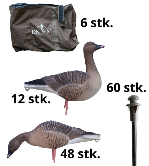 DK WAI Supreme Decoys Leightweight - Kortnæbbetgæs