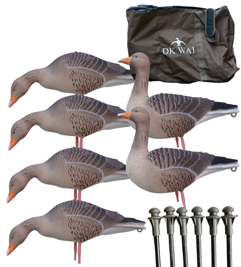 DK WAI Lokkegæs - Supreme Lightweight Decoys - GRÅGÆS