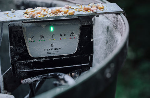 Foderautomat 1000 liter med FeedCon fra Nordic Gamekeeper