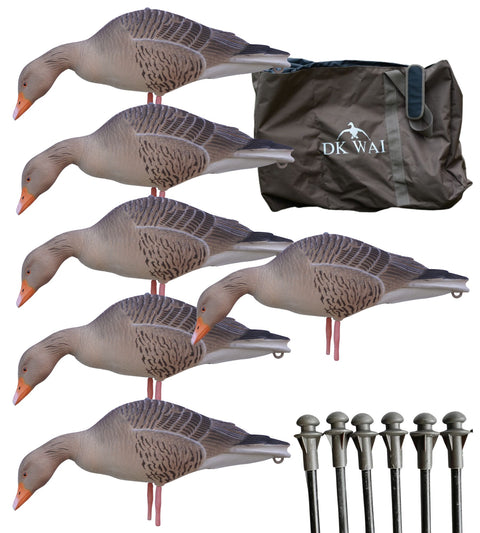 DK WAI Lokkegæs - Supreme Lightweight Decoys - GRÅGÆS