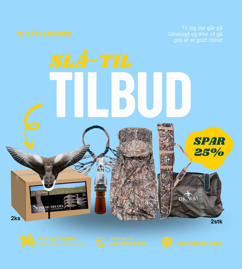 SLÅ-TIL TILBUD - Til gåsejægeren