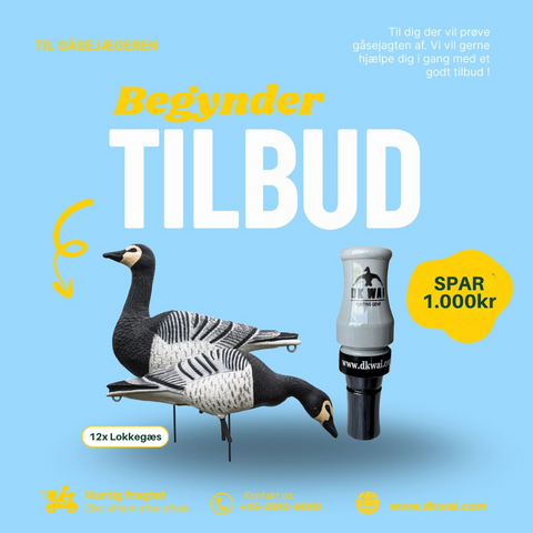 Begynder pakke til Bramgåseregulering