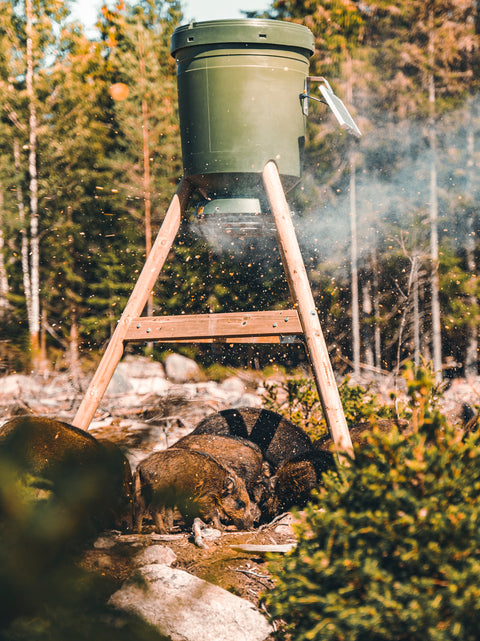 Foderspreder - Kraftig Motor fra Nordic Gamekeeper