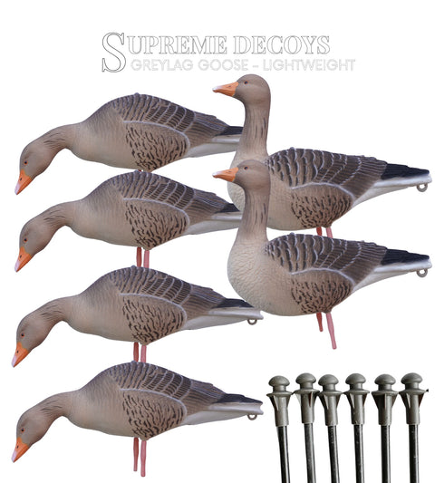 DK WAI Lokkegæs - Supreme Lightweight Decoys - GRÅGÆS